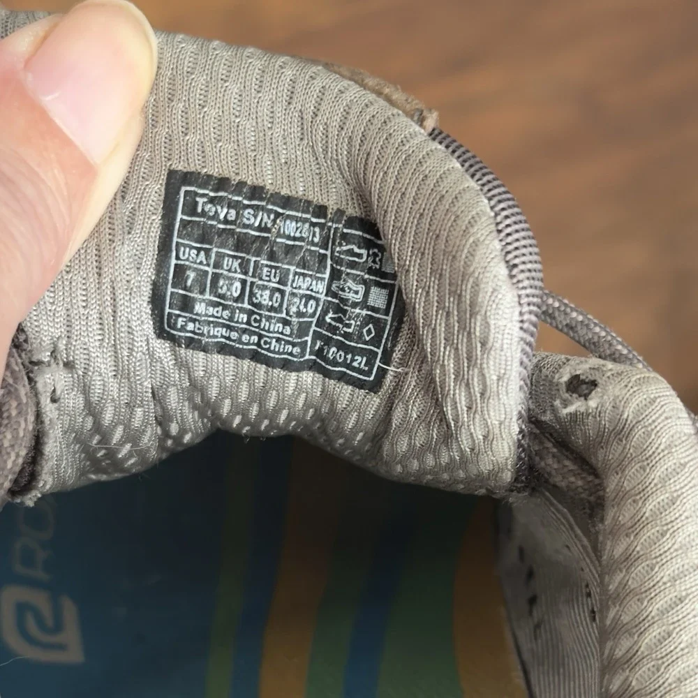 Teva‎ Waterproof Skylake Women's  US 7 Gray Brown Purple Outdoor Trail Hiking - Picture 5 of 9